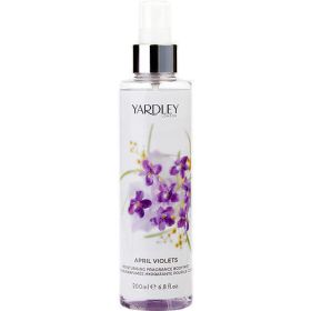 YARDLEY by Yardley APRIL VIOLETS FRAGRANCE BODY MIST 6.7 OZ