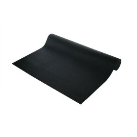 YOGA & PILATES MAT - SOLID COLORS (Option: Black)