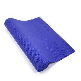 YOGA & PILATES MAT - SOLID COLORS (Option: Midnight)