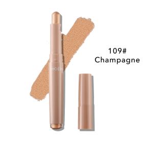 New Monochrome Lipstick Eyeshadow Stick Makeup (Option: 109Champagne)