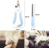 Stainless Steel Dog Nail Clippers and Trimmer with Safety Guard and Nail Grind File Large Dog Cat Rabbit Bird Nail Scissor Pet Grooming