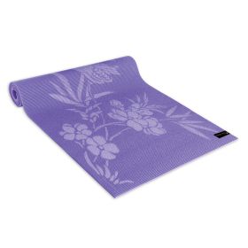 YOGA & PILATES MAT - PRINTS (Option: Love Birds - Lavender)