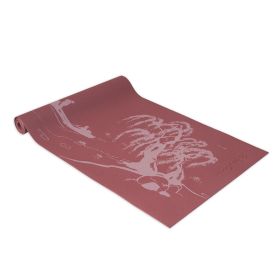 YOGI MATs  - PRINTS (Option: Willow Tree - Maroon)